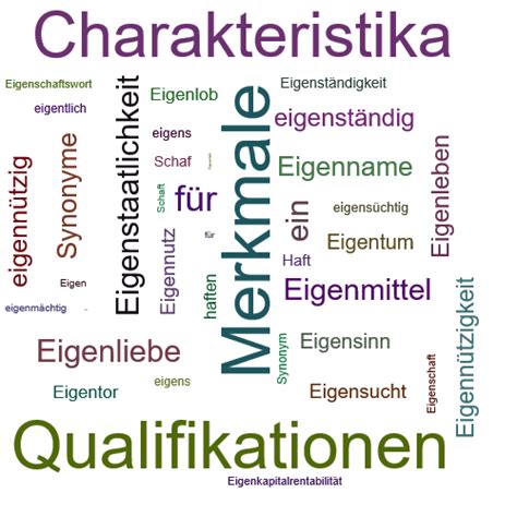 eigenschaften synonyme|anderes wort für selbsteigenschaft.